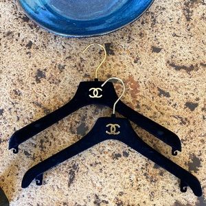 Chanel Velvet Hangers
